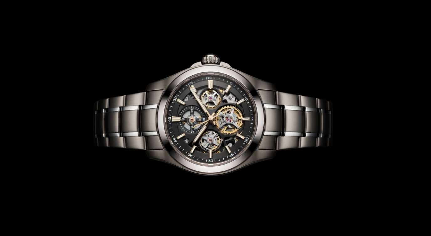 luxury tourbillon mechanical watch
