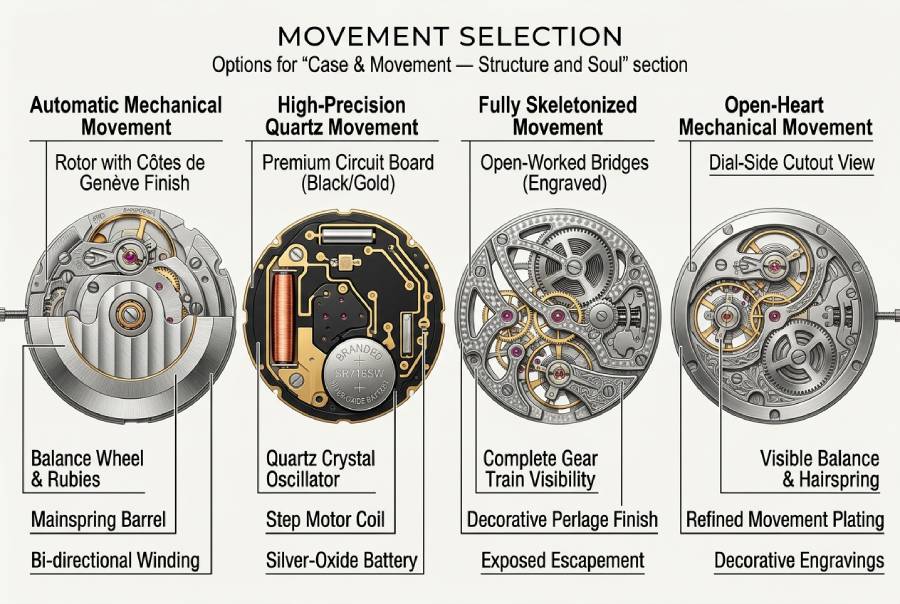 movement selection