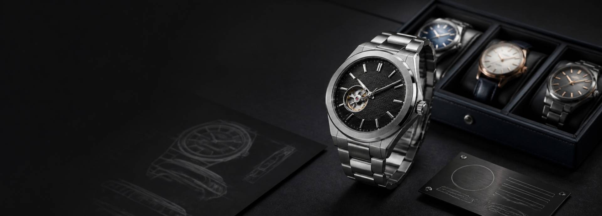 low moq private label mechanical watches for retailers